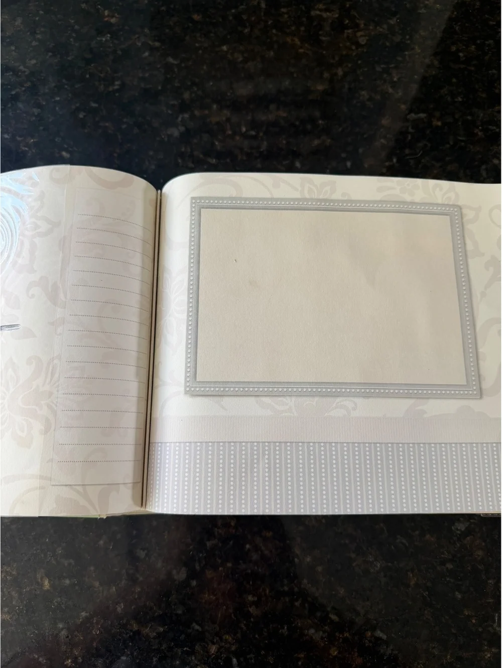 Photo Scrap Album Scrapbook Butter Yellow